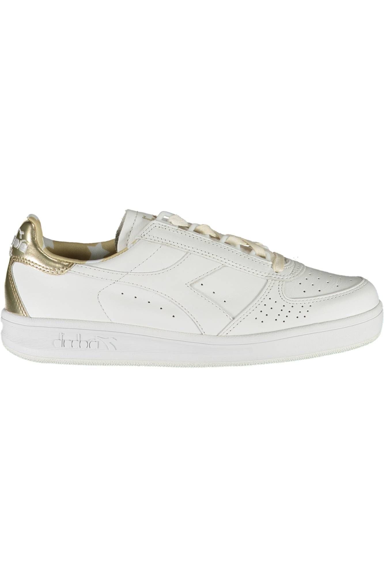 White Fabric Sneaker