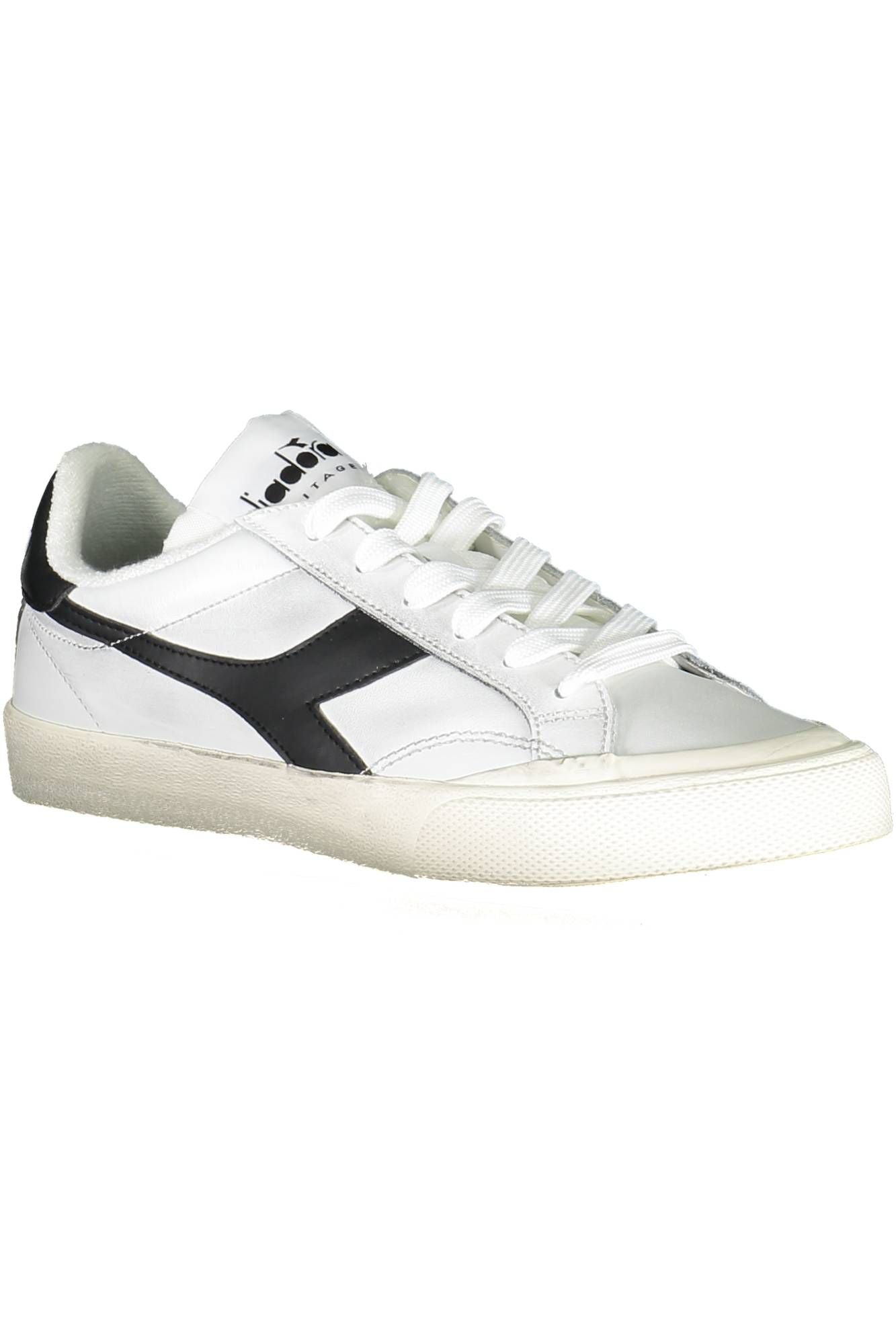 White Fabric Sneaker