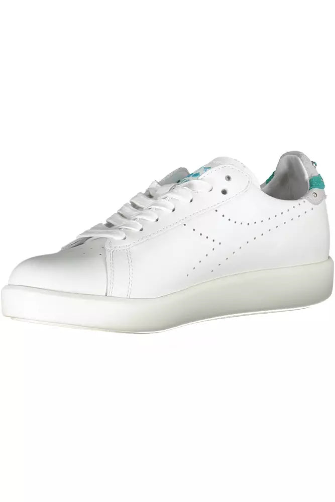 White Fabric Sneaker