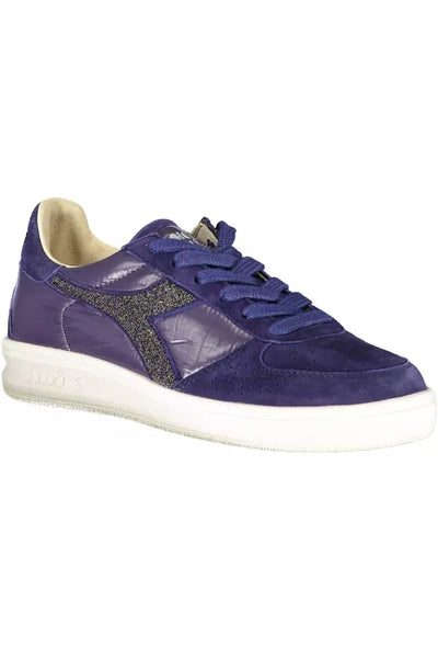 Blue Fabric Sneaker