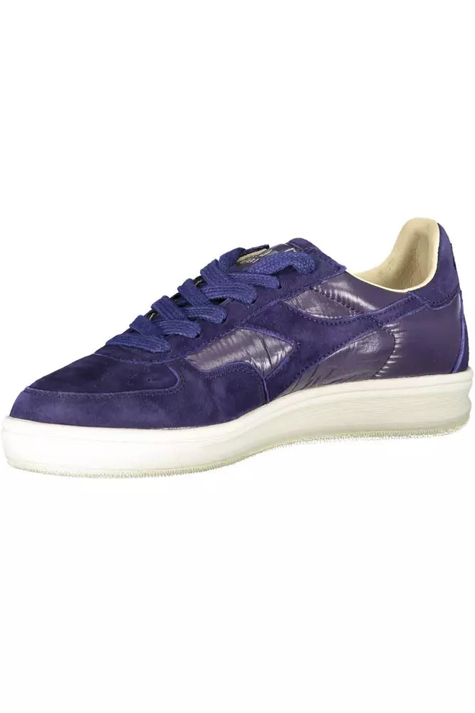 Blue Fabric Sneaker