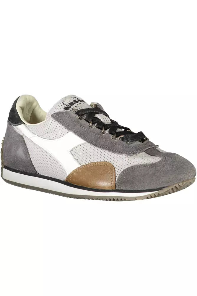 Gray Fabric Sneaker