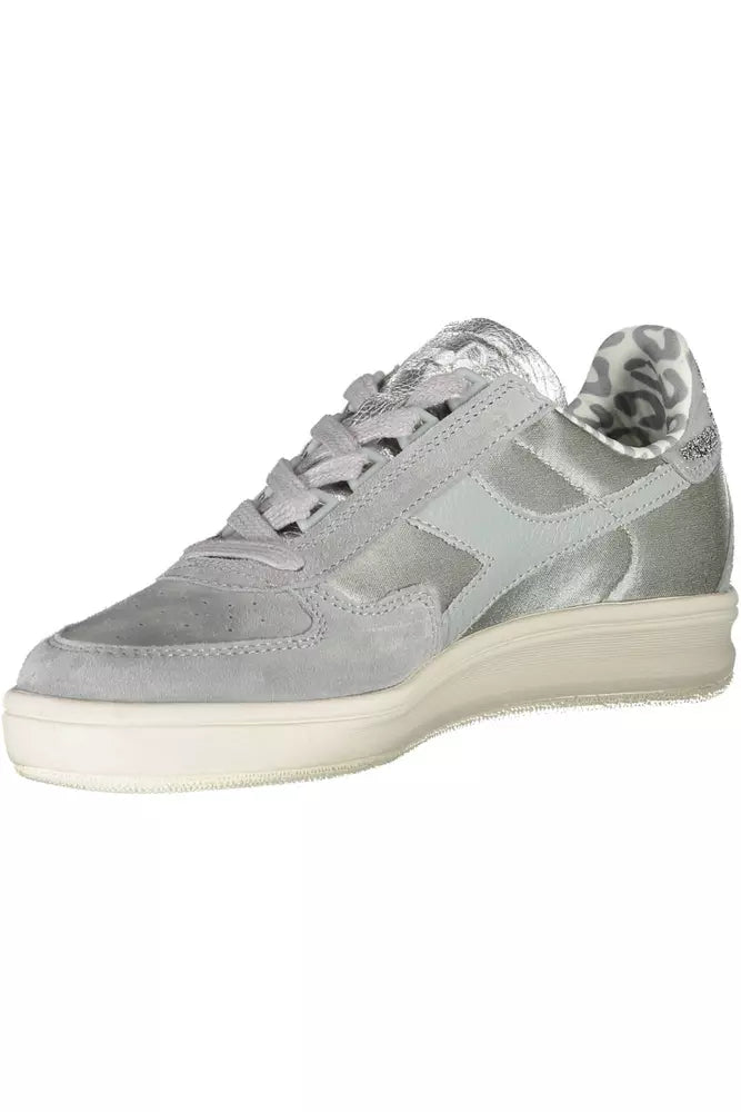 Gray Fabric Sneaker