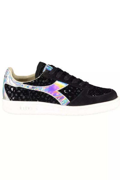 Black Fabric Sneaker