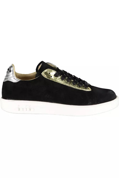 Black Fabric Sneaker