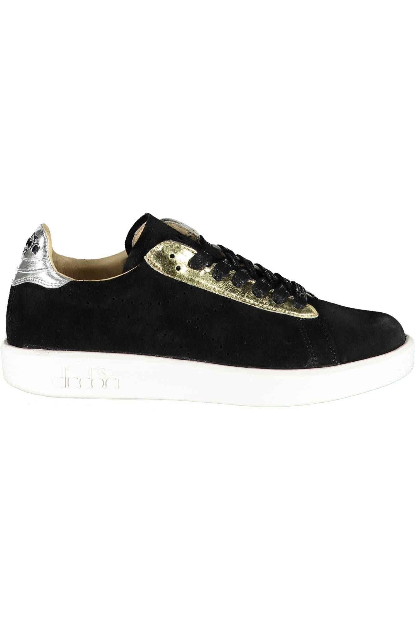 Black Fabric Sneaker