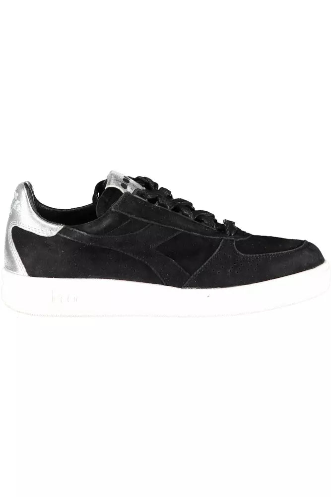 Black Fabric Sneaker