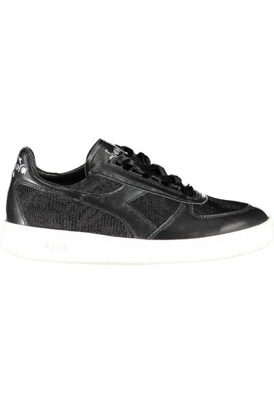 Black Fabric Sneaker