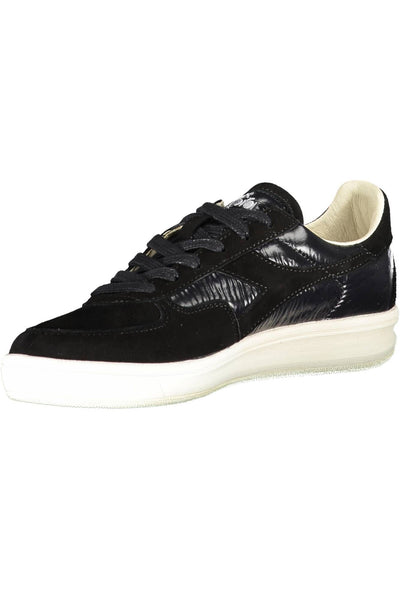 Black Fabric Sneaker