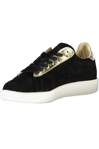 Black Fabric Sneaker