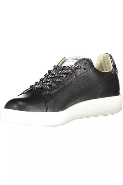 Black Fabric Sneaker