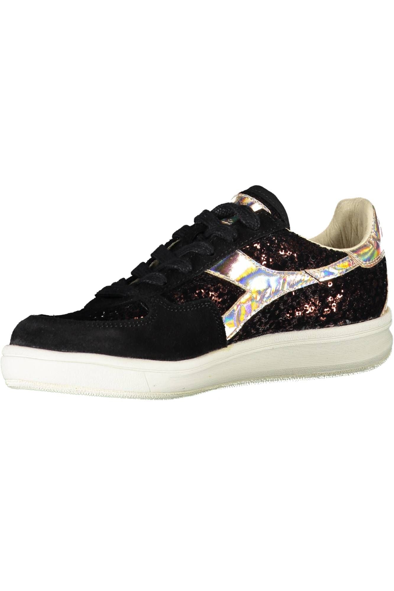 Black Fabric Sneaker