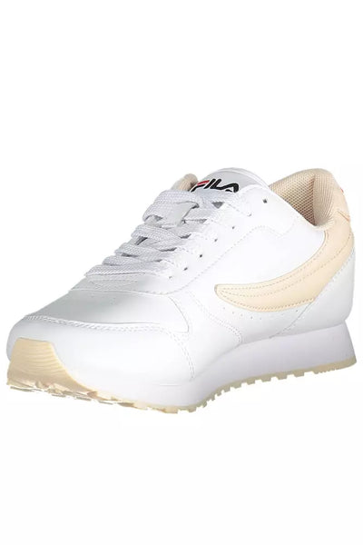 White Polyethylene Sneaker