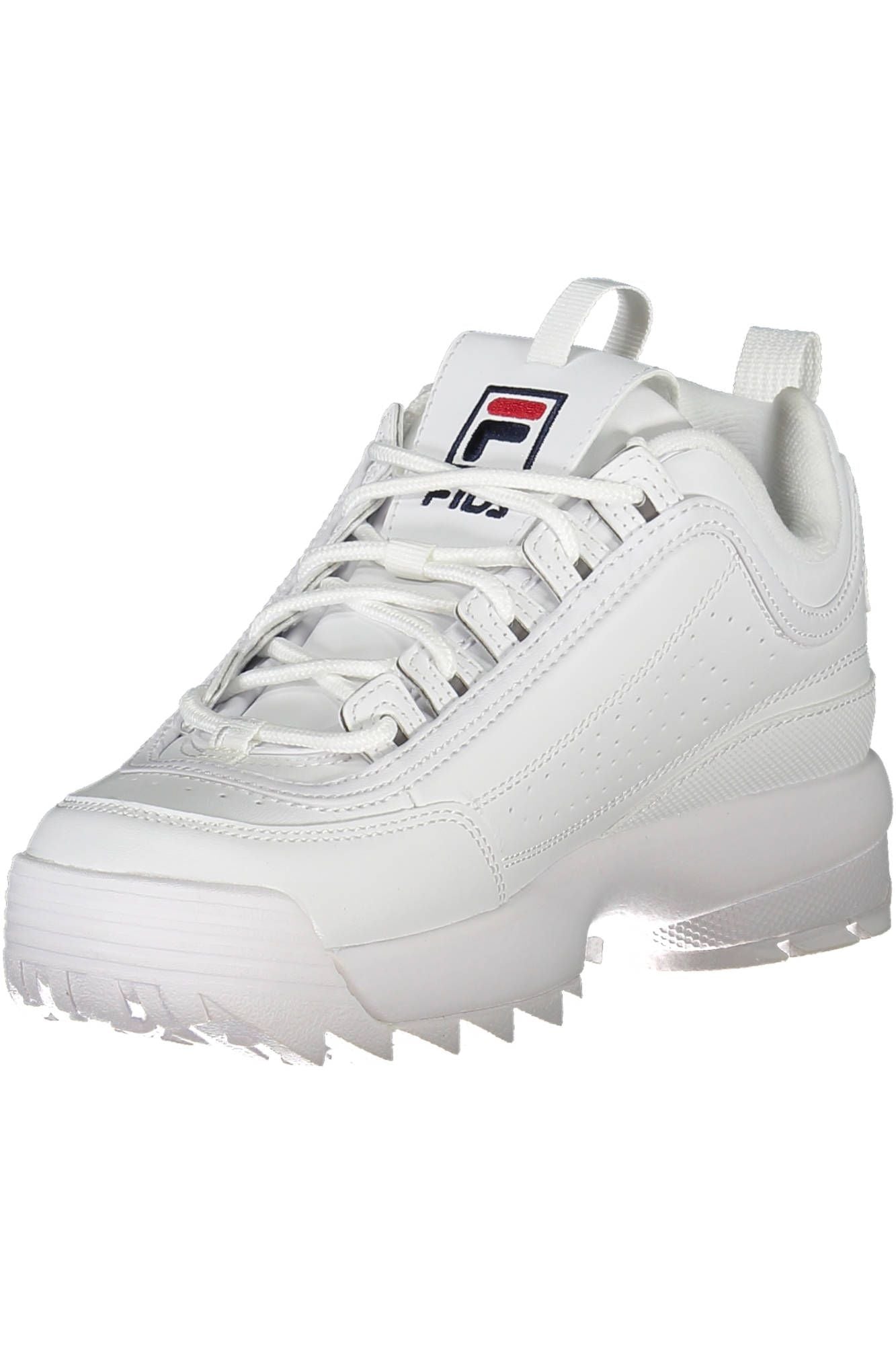 White Polyester Sneaker