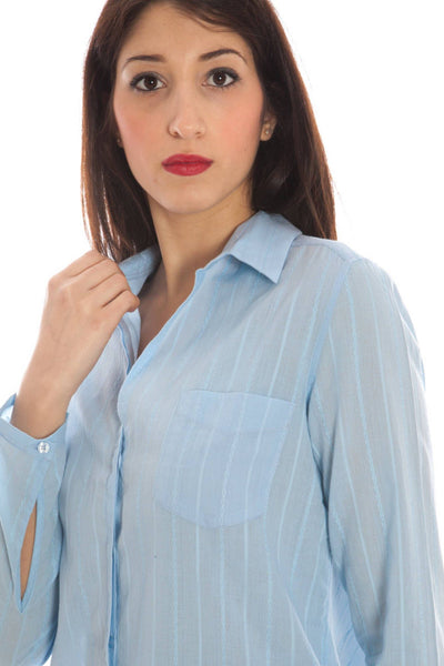 Light Blue Cotton Shirt