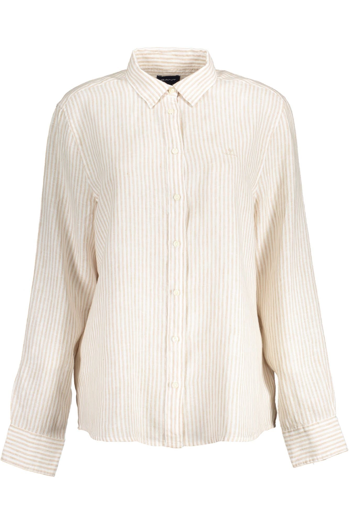 Beige Linen Shirt