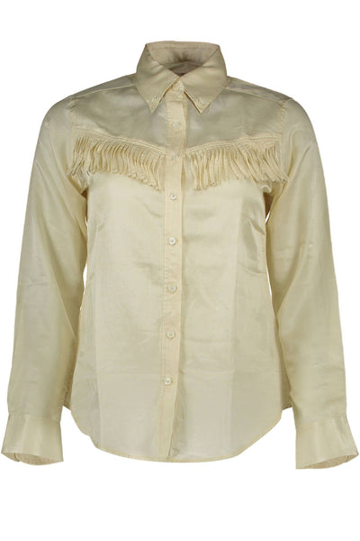 Beige Cotton Shirt