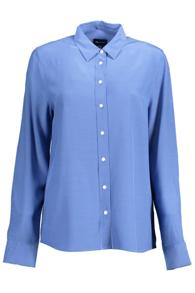 Blue Viscose Shirt