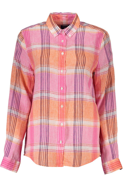 Pink Linen Shirt