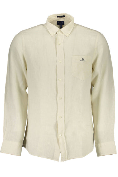 Beige Linen Shirt