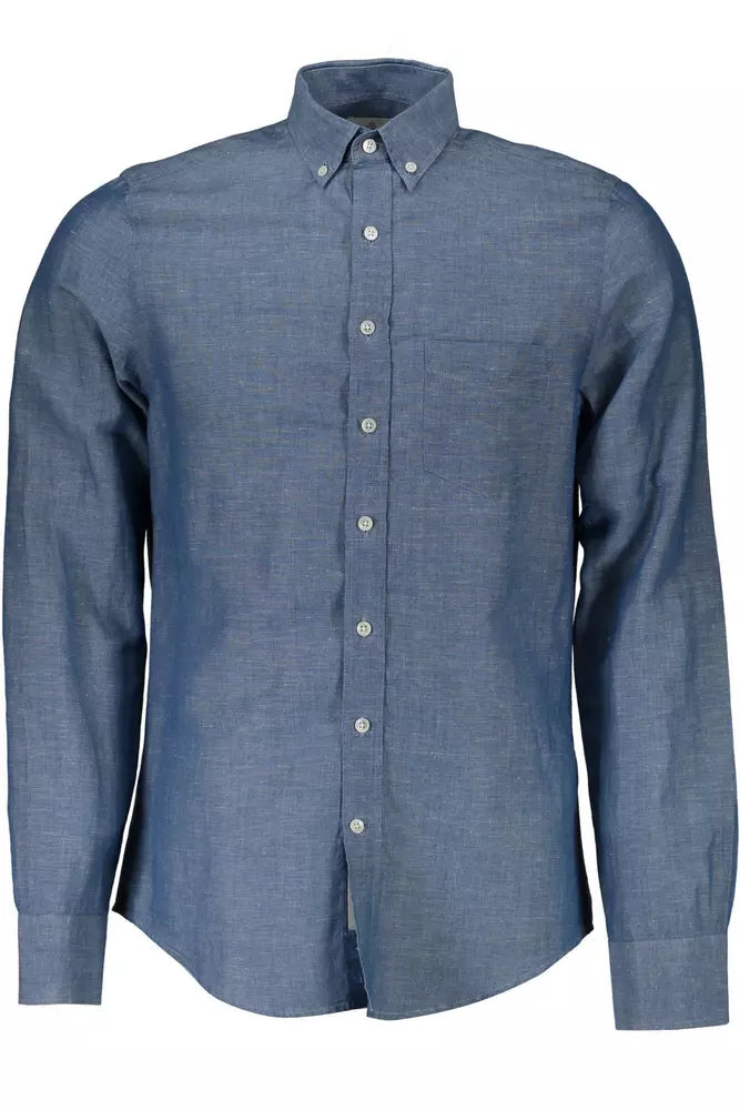 Blue Cotton Shirt