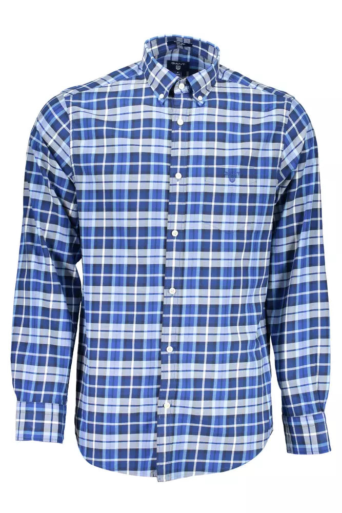 Blue Cotton Shirt