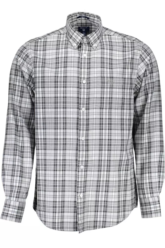 Gray Cotton Shirt