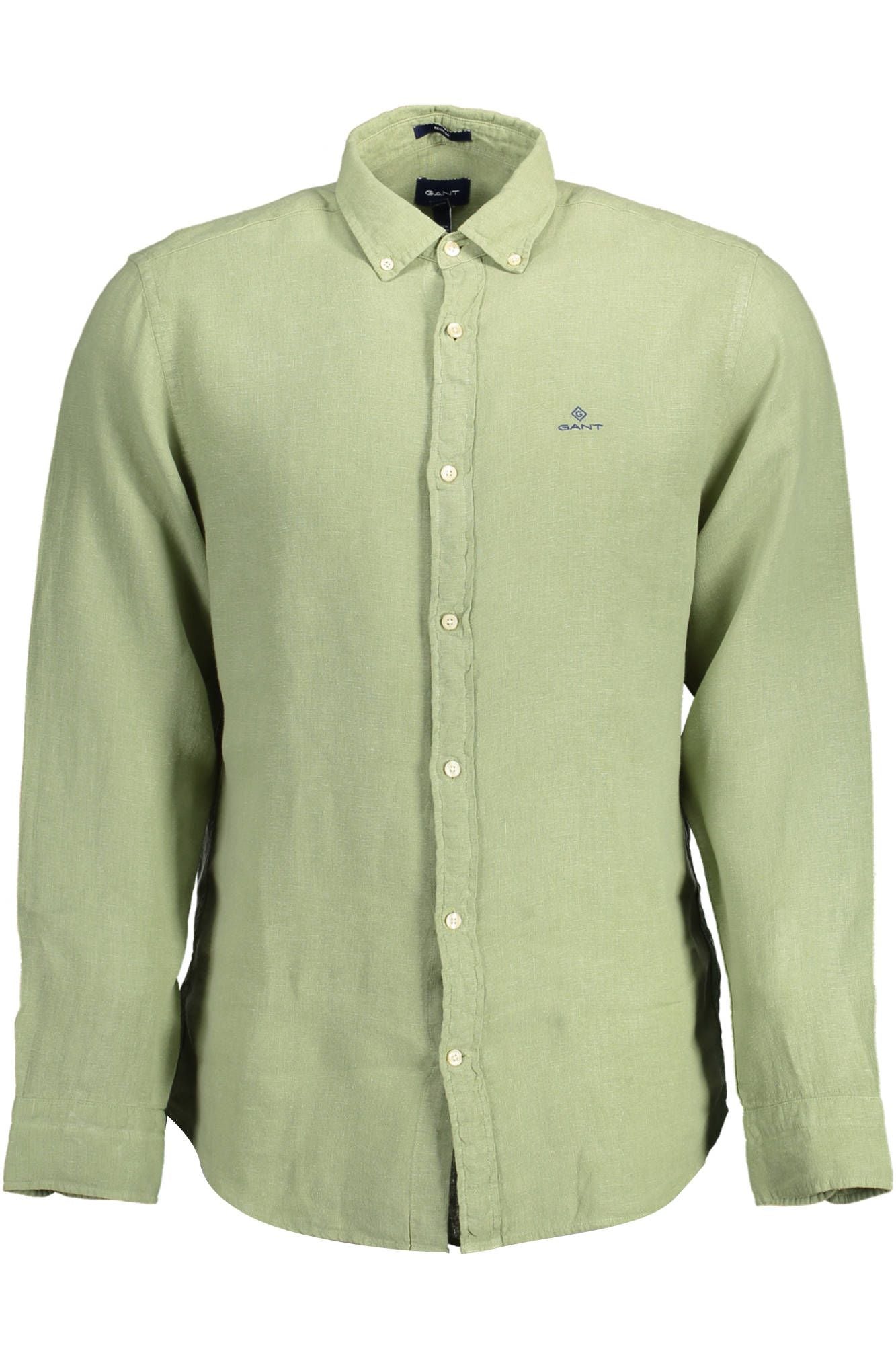 Green Linen Shirt