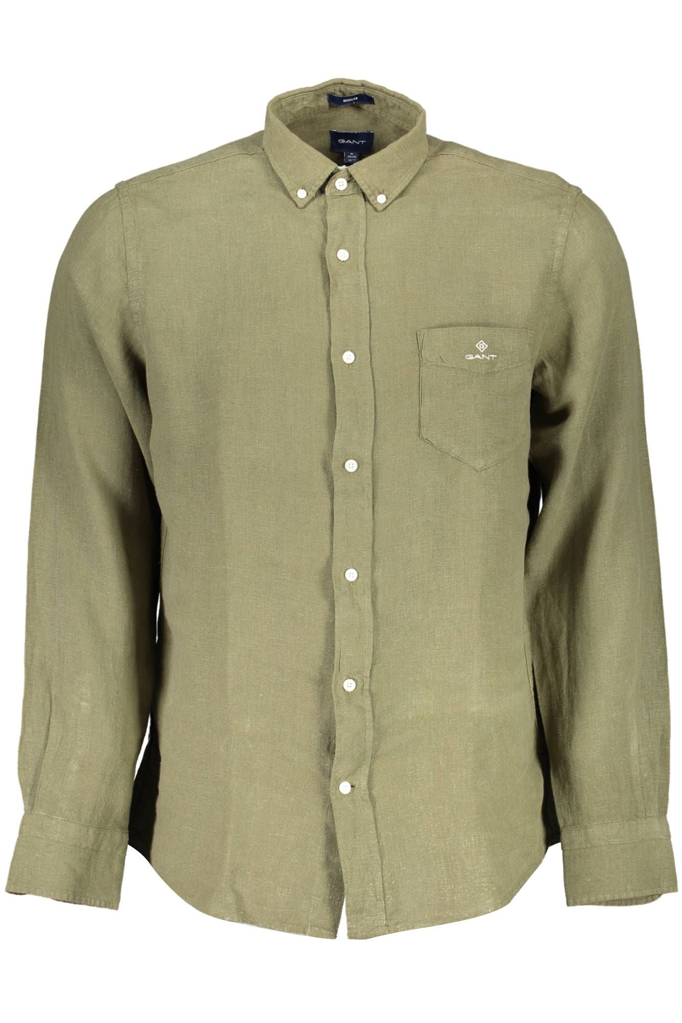 Green Linen Shirt