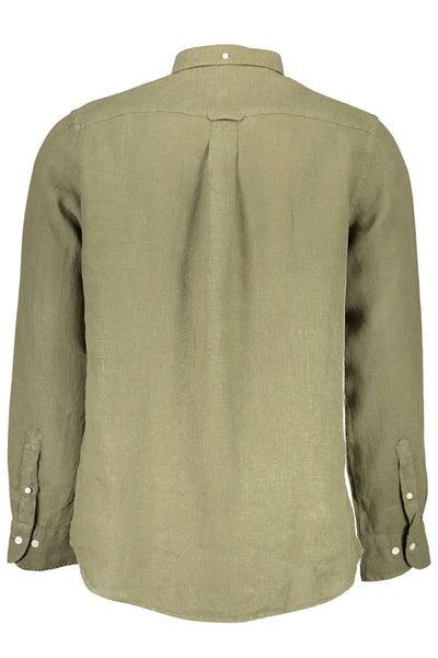 Green Linen Shirt