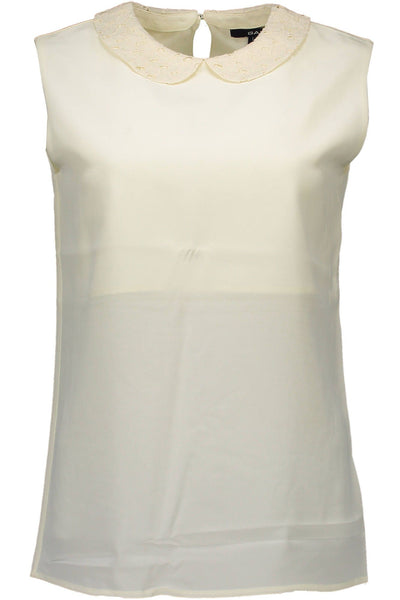 White Silk Tops & T-Shirt