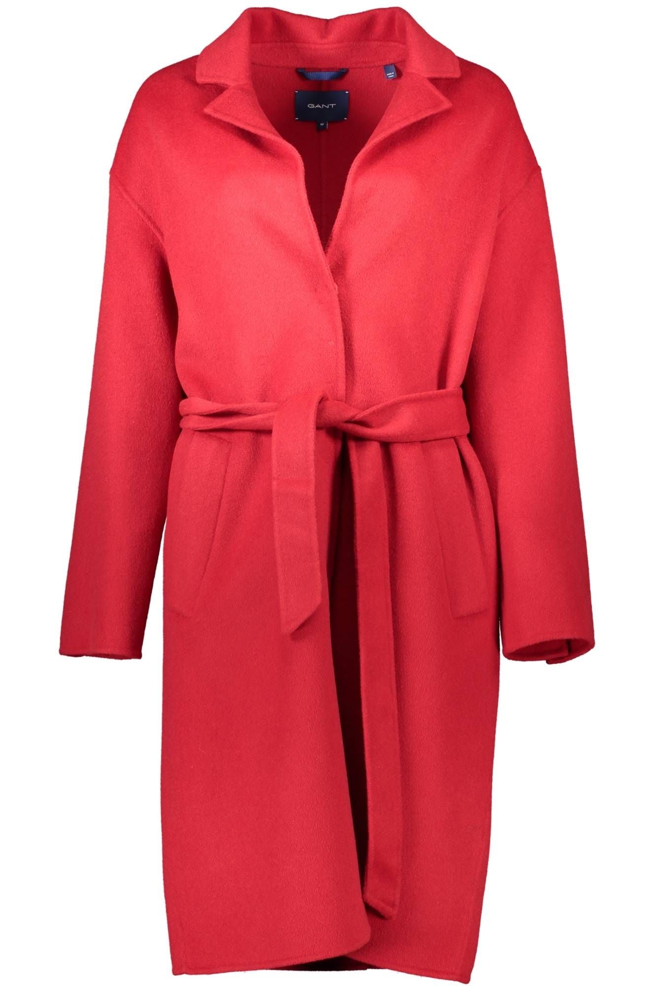 Red Wool Jackets & Coat