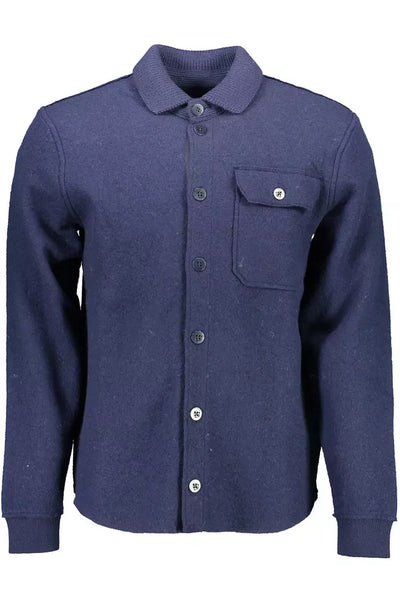 Blue Wool Shirt