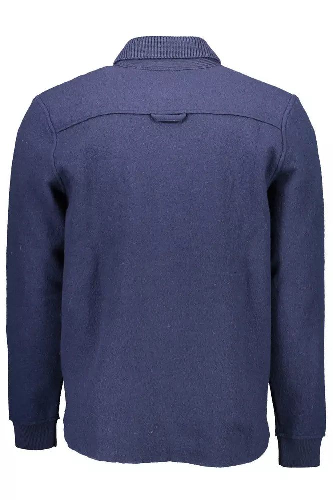 Blue Wool Shirt