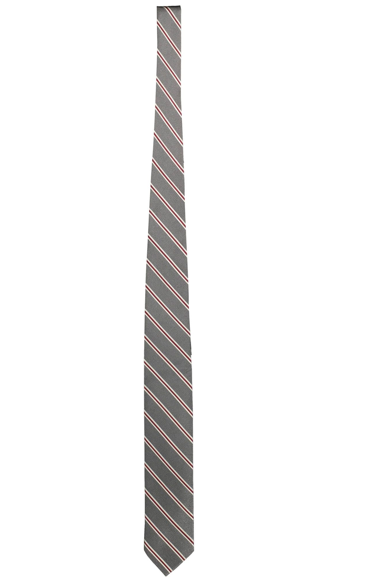 Gray Silk Ties & Bowty