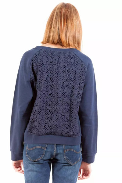 Blue Cotton Sweater