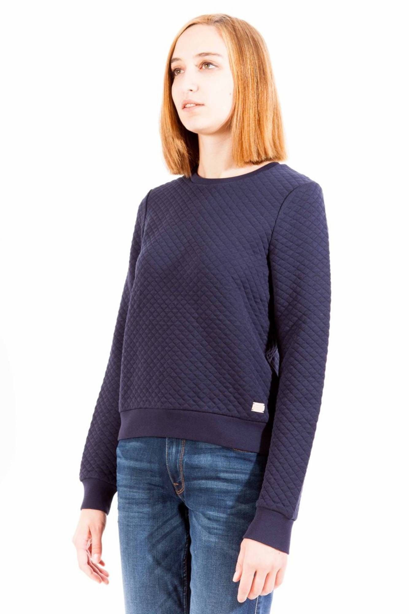 Blue Cotton Sweater