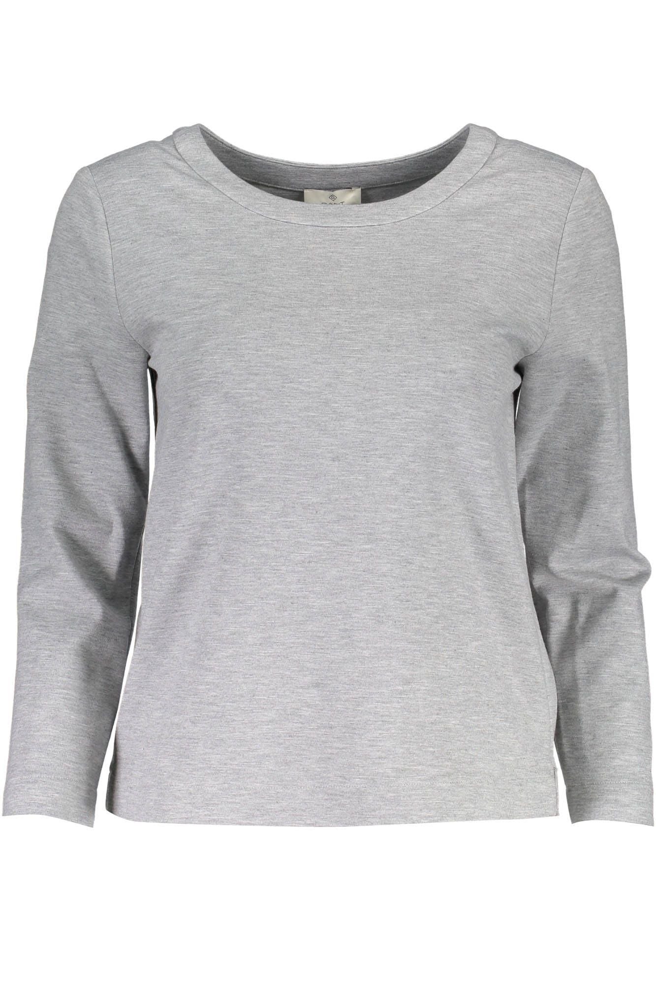 Gray Elastane Sweater