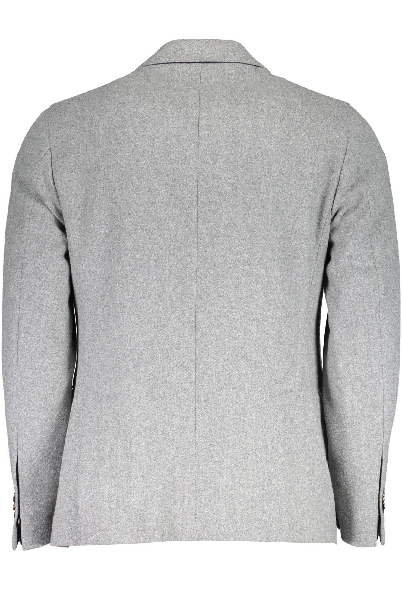 Gray Polyester Jacket