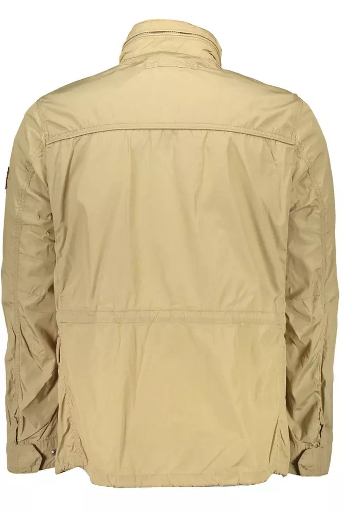 Beige Polyamide Jacket