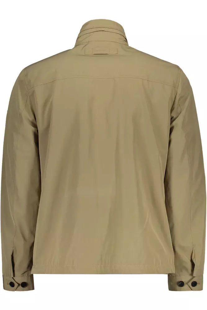 Beige Polyester Jacket