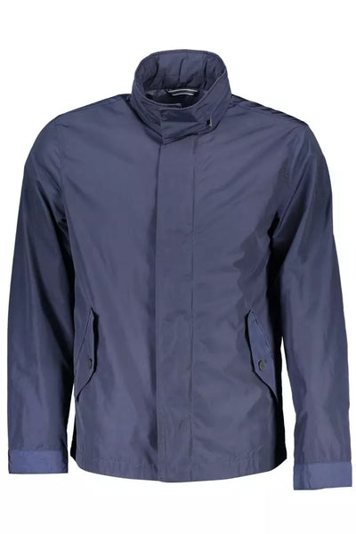 Blue Polyester Jacket