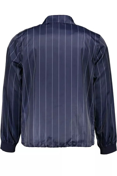 Blue Polyester Jacket