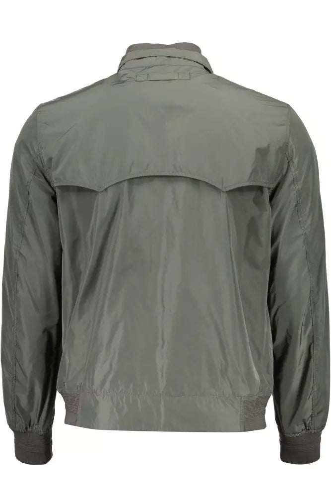 Green Polyester Jacket