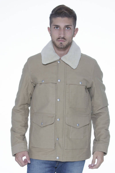 Beige Cotton Jacket