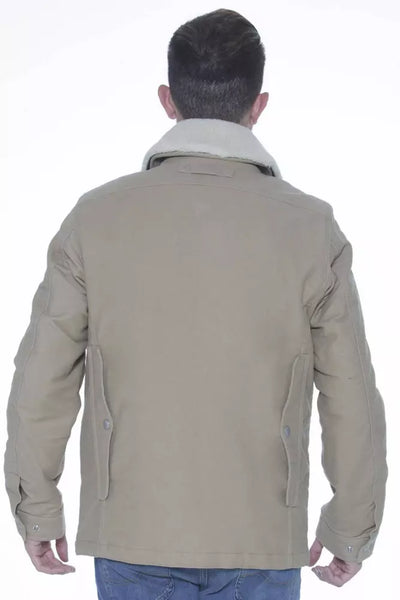 Beige Cotton Jacket