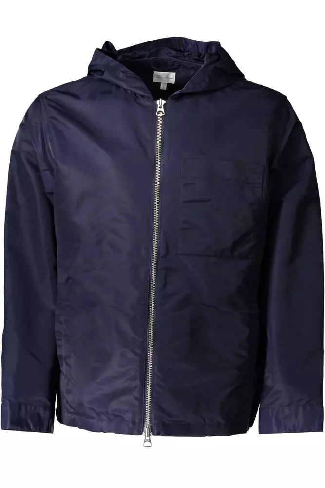 Blue Nylon Jacket