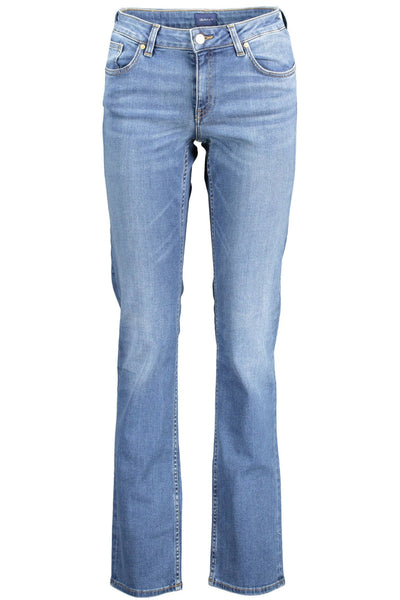 Blue Cotton Jeans & Pant