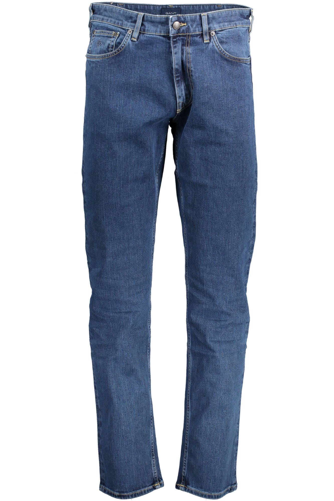 Blue Cotton Jeans & Pant