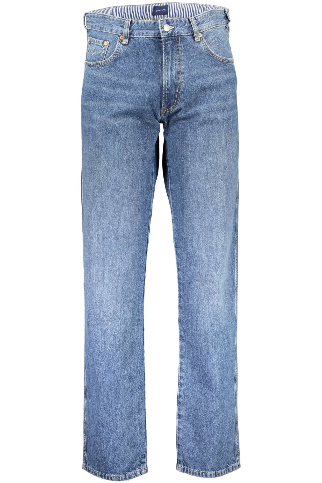 Blue Cotton Jeans & Pant